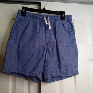 Old Navy Shorts Jogger Men S Elastic Waist Drawstring Blue
